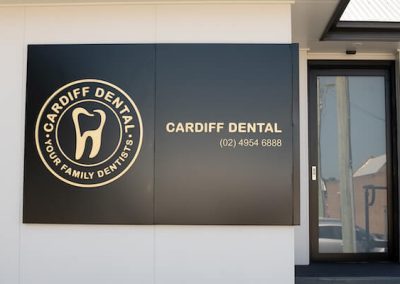 cardiff dental signboard dentist cardiff